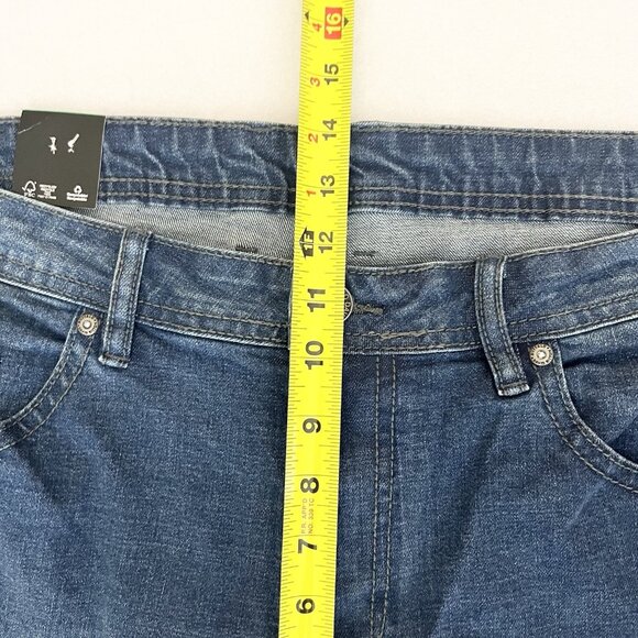 Buffalo David Bitton Men's Jackson Stretch Blue Denim Jeans 38x32 Straight NWT - Picture 8 of 10